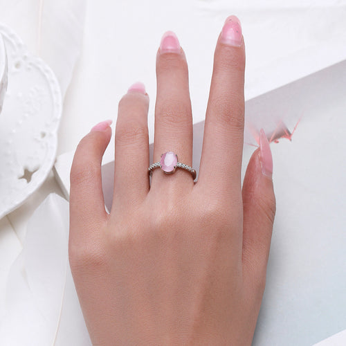 Anillo Ópalo Geométrico