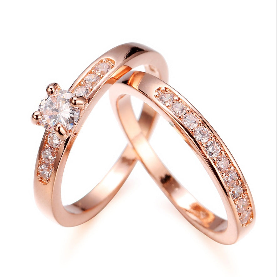 Anillo Oro Rosa