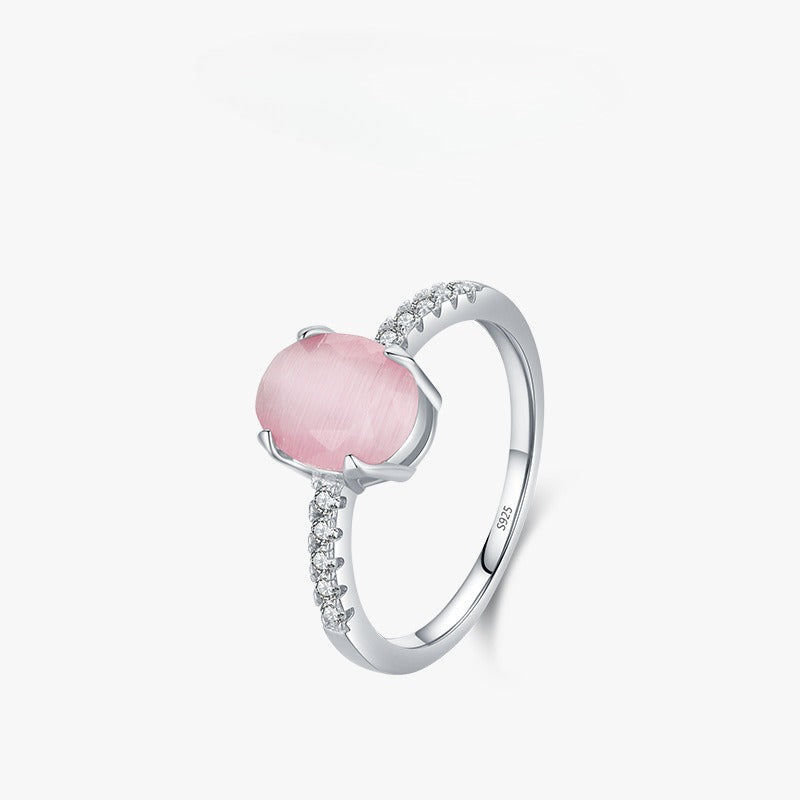 Anillo Ópalo Geométrico