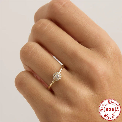 Anillo Halo Oro