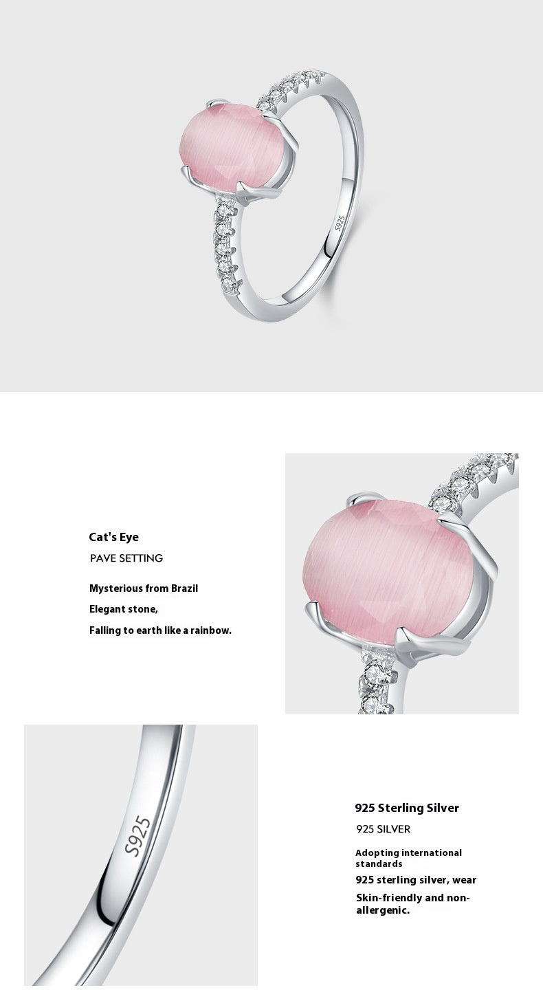 Anillo Ópalo Geométrico