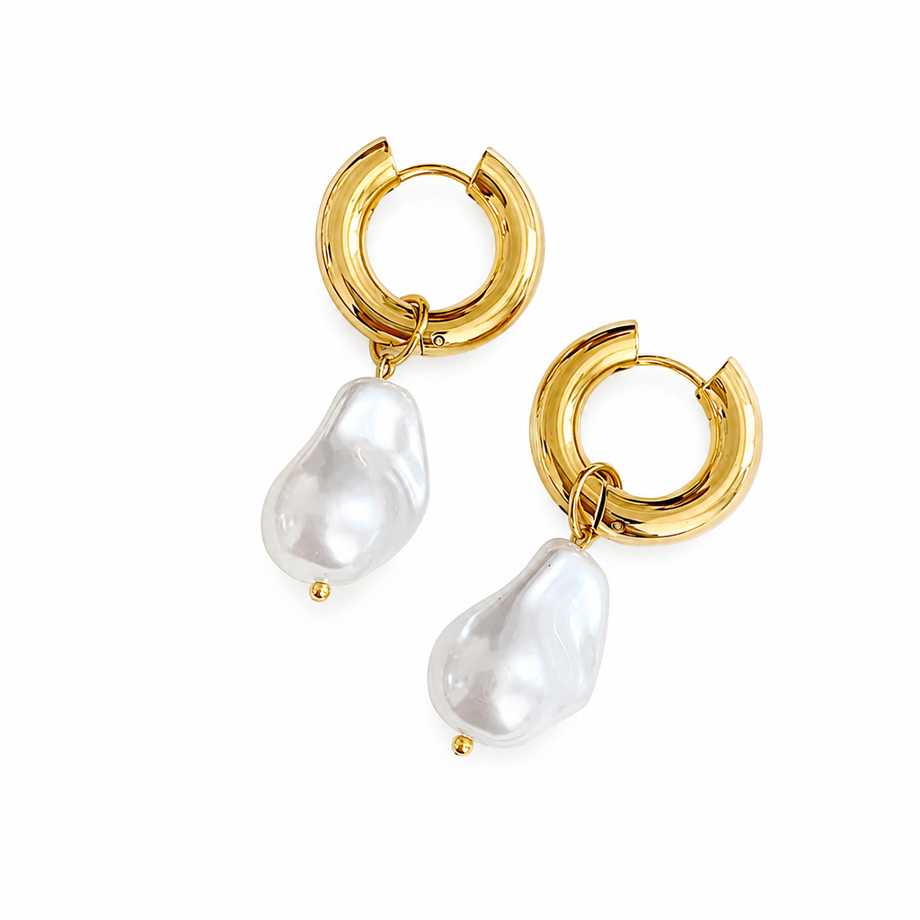 Pendientes Brillo Dorado
