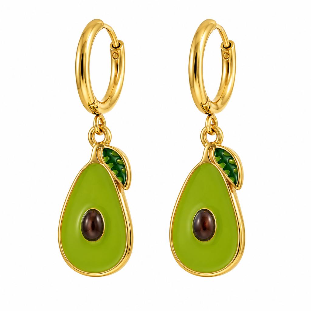 Pendientes Aguacate