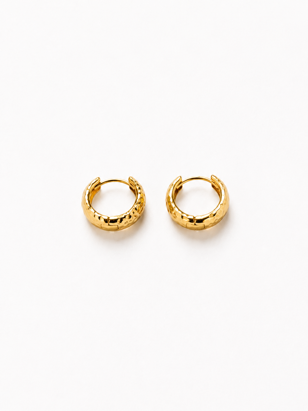 Pendientes Oro Ondulado