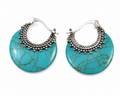 Pendientes Turquesa Boho