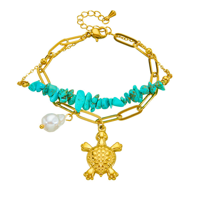 Pulsera Perla Marina