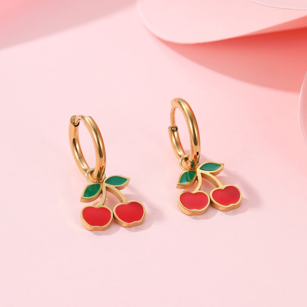 Pendientes Cereza