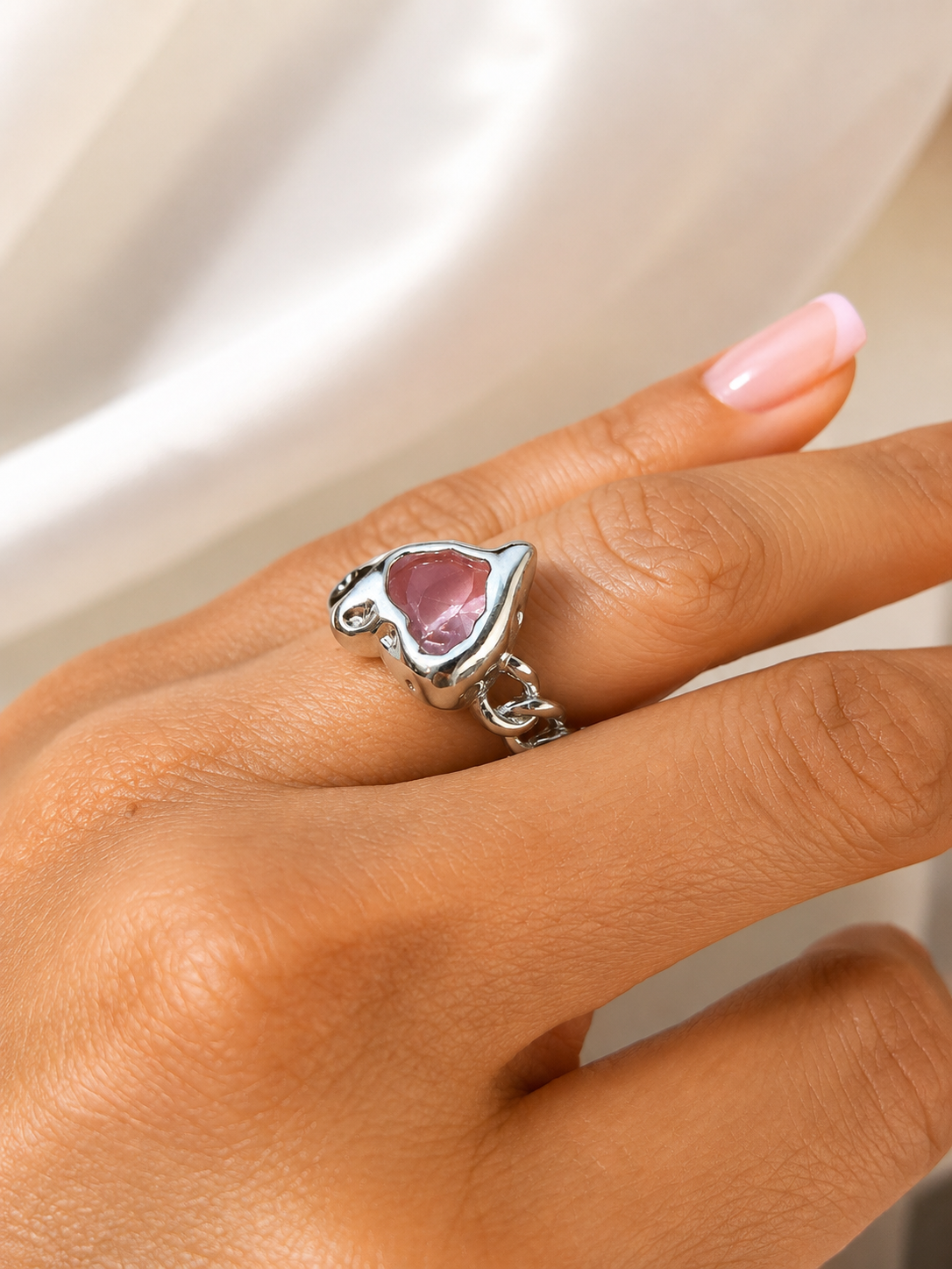 Anillo Corazón Bruto